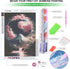 1tonine Japanese Landscape Diamond Painting Kits for Adults-5D DIY Full Drill Round Diamond Art Kits for Wall Decor-Fantasy Scenery Diamond Dots P...