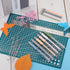 Lanties 24 Pcs Art Cutting Tools Kit, 6 Pcs Carving Craft Paper Pen Cutting Tool with 12 Pcs Refills 4 Pcs Weeding Art Tool Double Sided Cutting M...