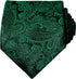 Alizeal Mens Paisley Tie Handkerchief Casual Floral Necktie Set...