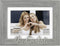 Malden International Designs 4x6 or 5x7 The Girls! Distressed Expressions Picture Frame Silver Finish The Girls! Word Attachment Gray Textured Woo...