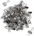 U Brands Small Binder Clips, Metallic Silver, Office Organization Supplies, 19mm, 72 Count...