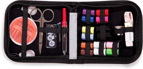 Embroidex Sewing Kit - Home, Travel & Emergencies - Quality Notions, Scissor & Thread - Great Gift...