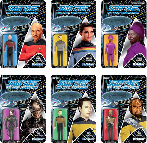 Super7 Star Trek: The Next Generation Data - 3.75" Star Trek Action Figure with Accessory Classic TV Show Collectibles and Retro Toys...