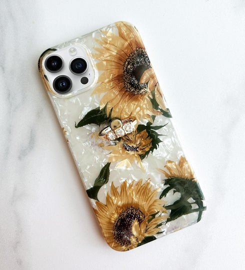 Qokey Compatible with iPhone 12 Pro Max 6.7 inch 2020 Flower Cute Fashion Design for Men Women Girls with 360 Degree Rotating Ring Kickstand Soft ...