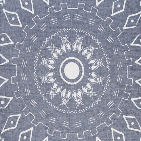 Bersuse 100% Cotton Kona Turkish Towel Beach Towel Bath Towel Dual Layer Peshtemal Beach Blanket Beach Essentials - 37x70 Inches, Dark Blue...