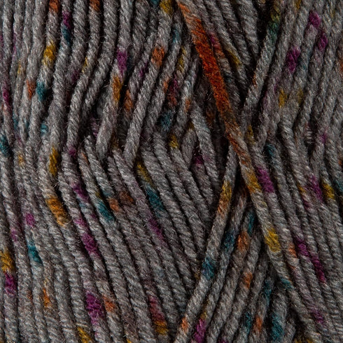 3 Skeins of Sensy Tweed Yarn, 3.5 oz, 214 Yards, Gauge 4 Medium (Gray)...