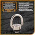 Camera Carabiner Clip D-Ring - Easily Attach a Carabiner to your Camera with this 1/4-20 Tripod Mount D-Ring (2-Pack)...
