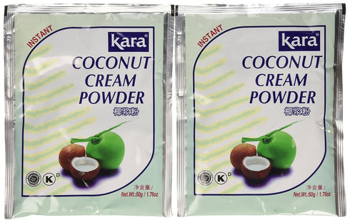 2 Packs Kara Coconut Cream Powder 1.76 Oz...
