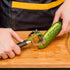 Deiss PRO Dual Julienne Peeler & Vegetable Peeler - Non-slip Handle - Apple Peeler & Potato Peeler, Orange Peeler, Zoodles Maker - Y Peeler, Veggi...