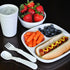 Re-Play - 4 Pack 7.37" Divided Plates with Deep Sides for Baby, Toddler & Child Feeding - BPA Free - Made in USA from Recycled Milk Jugs - Modern ...