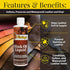 Fiebing's Liquid Mink Oil for Leather Boots (8 fl oz) - Leather Cleaner & Conditioner - Waterproof, Preserve, Soften All Smooth Leathercraft & Vin...