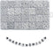 1400pcs Letter Beads Kit, 4x7 mm Acrylic Round Alphabet Beads Number Beads Heart Beads for Jewelry and Bracelet Making, in 28 Grid Box (White and ...