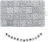 1400pcs Letter Beads Kit, 4x7 mm Acrylic Round Alphabet Beads Number Beads Heart Beads for Jewelry and Bracelet Making, in 28 Grid Box (White and ...