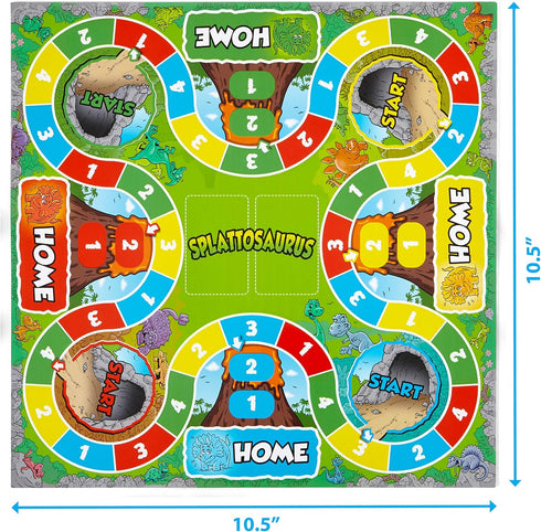 Game Zone Splattosaurus, Tabletop Game for Indoor Play, for Children Ages 4 and Older...