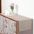 D'Moksha Homes Linen Natural Table Runner 84 Inches Long - 100% Pure Linen Table Runner 14 x 84 Inch for Summer, Fall and Halloween - Classic Hems...