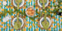 DII Flannel Backed Outdoor Vinyl Collection, Machine Washable, 60 x 120, Pineapple...
