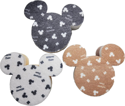 Daiso Disney Mickey Mouse Kitchen Sponge & Melamine Sponge Set...