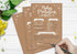 Neatz 50 Rustic Baby Shower Prediction and Advice Cards - Gender Neutral Boy or Girl, Baby Shower Games...
