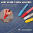Vizava Fabric Chalk Markers for Sewing,Quilting,Crafting|Erasable Tailor’s Chalk|Work on Various Fabrics|Dosing Wheel Drawing Intricate Patterns P...