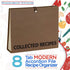Meadowsweet Kitchens Recipe Binder - Recipe Book to Write in Your Own Recipes with Dividers | Accordion Style File Organizer for Recipe Cards, Cli...