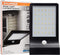 SYLVANIA Solar Flood Light Luminaire with Daylight Sensor, LED and Battery Included, 5000K, Daylight, Black Finish - 1 Pack (65000)...