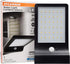SYLVANIA Solar Flood Light Luminaire with Daylight Sensor, LED and Battery Included, 5000K, Daylight, Black Finish - 1 Pack (65000)...
