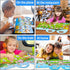 Reusable Sticker Books for Toddlers 1-3, Farm Stickers for Kids, Stickers for Toddlers 3+ Ages, Airplane Train Car Travel Essentials Toy for Kids ...
