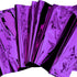 Purple Foil Tablecloth Plastic Table Cover Rectangle Table Tinsel Foil Table Cloth for Wedding Anniversary Bachelorette Birthday Baby Shower Gradu...