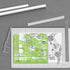Pacific Arc Landscape Template Guide, with Trees, Shrubs, Hedges, Fences, Flagstone Walks, and Terraces...