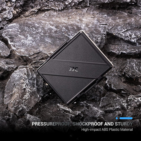 2 Slots Hard Drive Case for 2.5 inch SSD, Solid State Hard Drive Storage Protection Box, Water Resistant and Shockproof 2.5'' SSD Carrying Case...