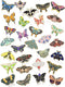 Ferraycle 30 Pieces Enamel Pins Set Enamel Pins for Backpacks Cool Horror Enamel Lapel Pins Steampunk Brooches Pins for Hats Clothes Women Men (Bu...