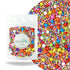 Sprinkle Pop Rainbow Road Sprinkle Mix| Blend of White Red Orange Yellow Green Blue Pink Purple Rainbow Sprinkles Made in USA for Decorating Birth...