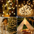 Solar Flower String Lights,2PACK 50 LED Solar Fairy Light Outdoor Waterproof,Cherry Blossoms String Lights for Fence Patio Yard Christmas Tree,Law...