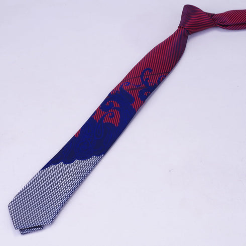 GUSLESON 2.4" Slim Tie Mens Paisley Skinny Necktie...