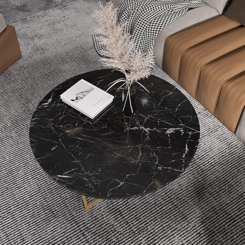 CRE8TIVE Black Mable Contact Paper for Countertops Waterproof Glossy Marble Wallpaper Peel and Stick Countertops Self Adhesive Removable Marble Vi...