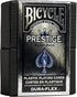 Bicycle Prestige Waterproof Plastic Playing Cards, Red & Blue (Colors May Vary)...