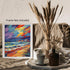 Posterizer 1 pcs- sea and beach themed oil painting style print 9-Landscape & Nature Art-Floral Botanical Art- Decor for Home & Office- unframed w...