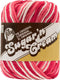 Lily Sugar 'N Cream The Original Yarn, 2oz, Gauge 4 Medium Worsted, 100% Cotton - Pink Ombre - Machine Wash & Dry...