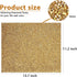 Rhinestones Sticker Sheet Crystal Self-Adhesive Bling Resin Glitter Rhinestone Sticker Sheet for Crafts Shoes Clothes (Gold,13.78 x 11.02 Inch)...