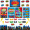 Outus 33 Pcs Hero Theme Classroom Decorations Bulletin Board Set Hero Posters and Banners Hero Sayings Cityscape Cutouts for Classroom Pre School ...
