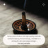 Luna Sundara Authentic Peru Pottery Palo Santo Stick Holder and Incense Holder Includes 5 Palo Santo Sticks Handmade Ceramic Smudge Bowl Sage Hold...