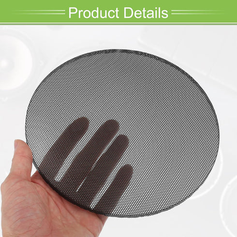 ACROPIX Universal 7 Inch Speaker Grills Mesh for Audio Subwoofer 182x6.5mm Grille without Frame Black - Pack of 1...