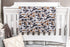 Top Tots Baby Blanket - Black and Grey Camo with Minky Dot, 38.5 x 29 Inch Brown...