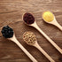 4 Pieces Wood Mixing Spoon Long Handle Wooden Spoons for Kitchen Stirring and Cooking, 13 Inches Long (Light Brown)...