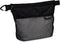 Rolling Nomad 10.2x7.6x0.4 Medium Black Mesh Zipper Bag, Waterproof Travel Pouch, Pouch with Clip for Toiletries, Cosmetics, Accessories, Storage...