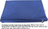 Do It Yourself DIY Pet Bed Pillow Duvet Waterproof Cover for Dog or Cat in Large 48"X29" Vibrant Navy Blue Color - Cover only...
