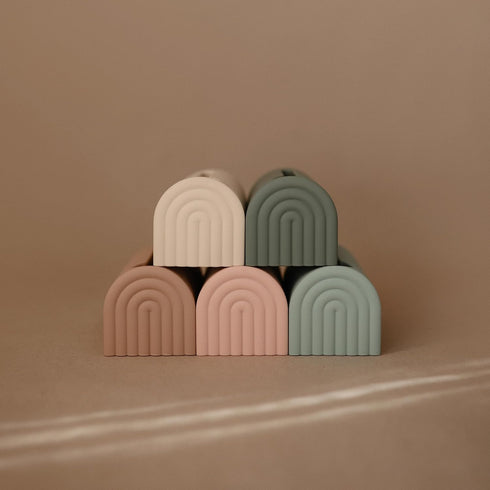 mushie Bath Spout Cover | Soft Silicone Bathtub Faucet Safety Guard for Kids | Universal Fit (Shifting Sand)...