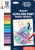 Crayola Ultra Fine Point Markers, Art Markers, Gifts for Teens, 12 ct...
