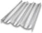 USA Pan Bakeware Aluminum Perforated Nonstick French Baguette Bread Pan, 3-Loaf...