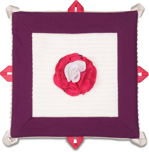 Pavilion Gift Company Lovie Baby Blanket, Grape Jelly, 13"...
